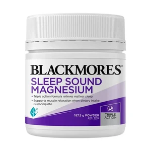 (PRE ORDER) Blackmores Sleep Sound Magnesium Powder 187.5g shelf life 2yrs
